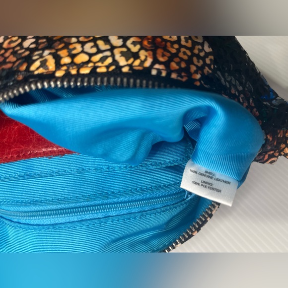 HOBO Bright & Light Genuine Leather Gabor Hydrangea Shoulder Bag Purse - Picture 14 of 15